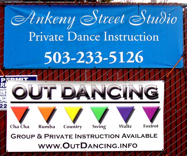 Out Dancing Banner